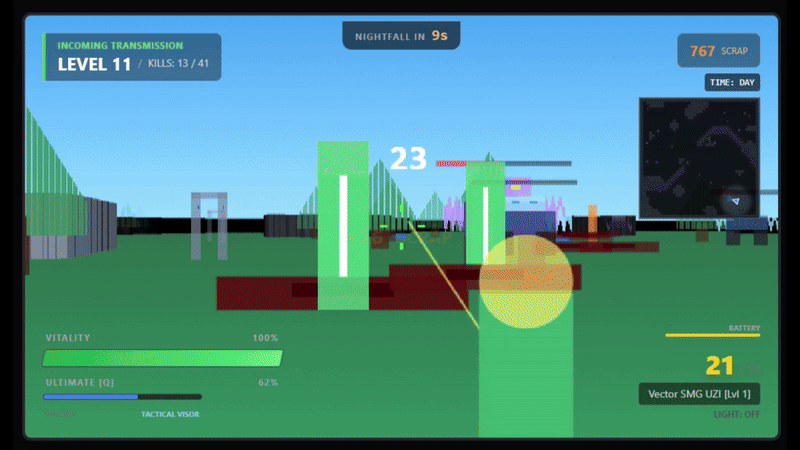 ZFighting: An Interesting Experience of AI-Human Coding FPS Game